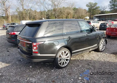 2016 Land Rover Range Rover 3.0L V6 Supercharged Hse z USA, uszkodzony, nr VIN SALGS2VF4GA279712